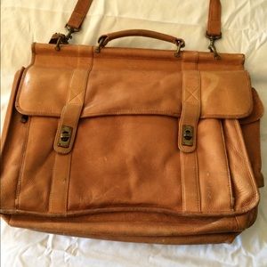 Genuine leather business bag